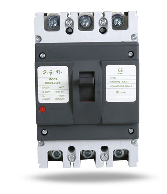qualidade  Custom LOGO MCCB SGM3-250S 3P Magnetic MCCB Molded Case Circuit Breaker SGM3-250S fábrica