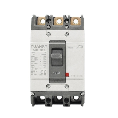 o caso moldado interruptor 800amp 500V/690V de 2P 3P 4P MCCB avaliou a tensão 50/60Hz avaliou a frequência
